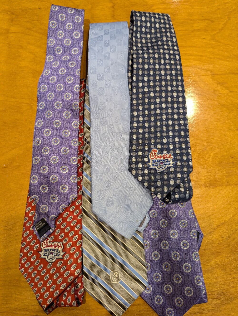 Lot Of 6 Chic-fil-A Ties